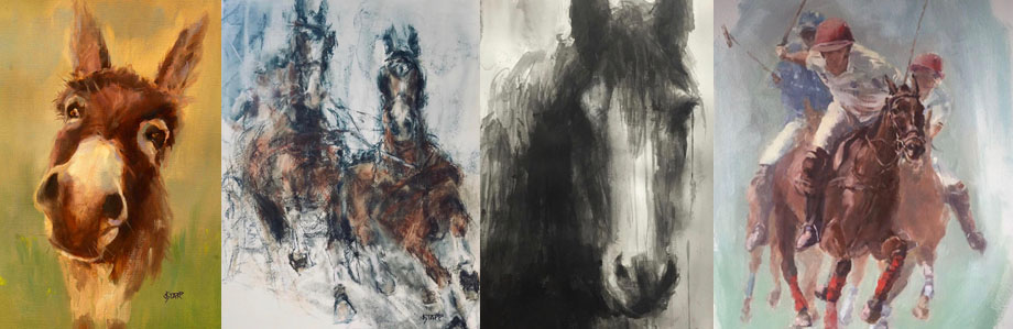 little-river-art-studios-horses-donkey-artwork